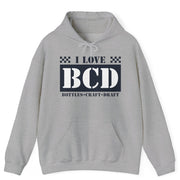 Hoodie, Love BCD - Multi Colors
